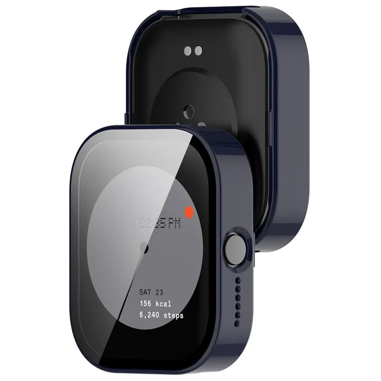 For CMF Watch Pro D395 Watch Cover PC+Tempered Film Watch Protective Case Anti-drop Protection