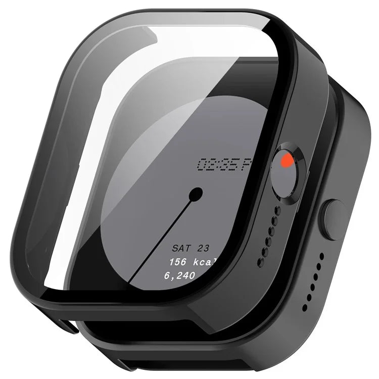 For CMF Watch Pro D395 Watch Cover PC+Tempered Film Watch Protective Case Anti-drop Protection