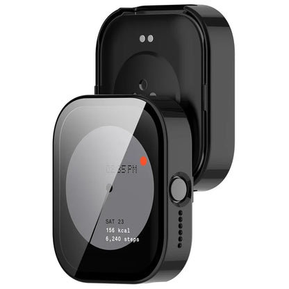 For CMF Watch Pro D395 Watch Cover PC+Tempered Film Watch Protective Case Anti-drop Protection