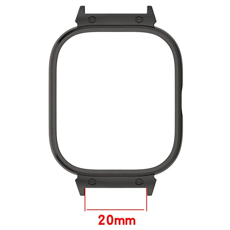 For CMF Watch Pro D395 Smart Watch Case Metal Watch Protective Cover 20mm Watch Protector