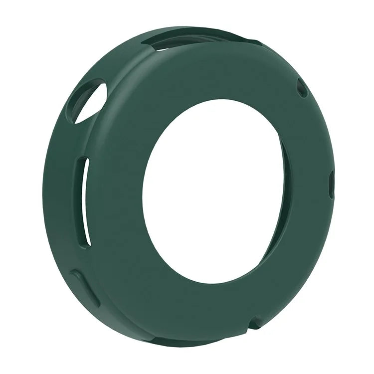 For Huawei Watch GT 4 41mm Silicone Protective Cover Anti-Scratch Smart Watch Caseish Green