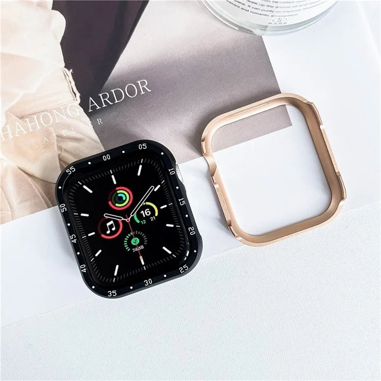 For Apple Watch Series 3 / 2 / 1 42mm Watch Case Aluminum Alloy Hollow Frame with Dial Plate