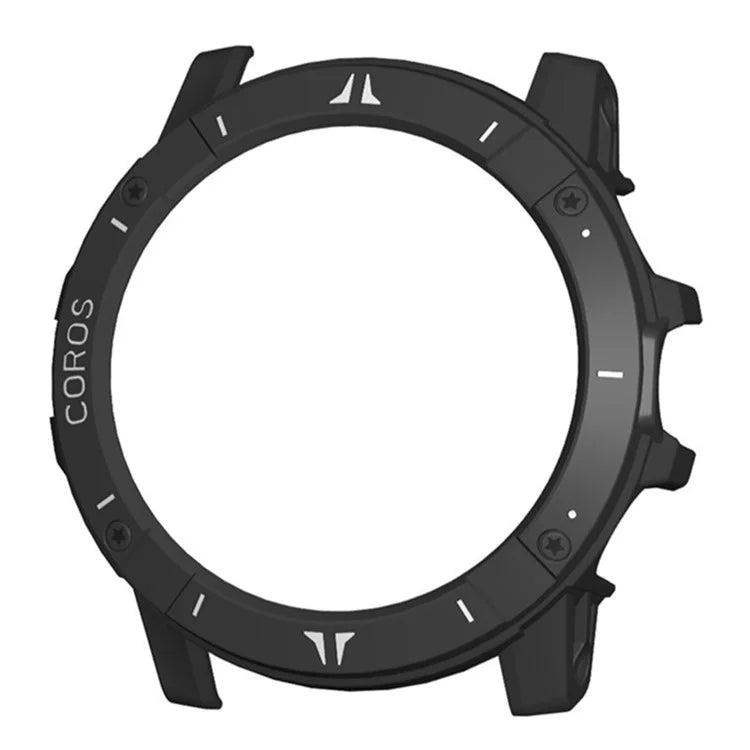 For Coros Vertix 2 Watch Case PC Protective Frame Cover Watch Screen Protector