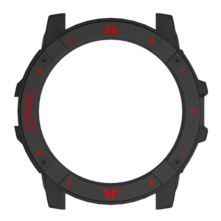 For Coros Vertix 2 Watch Case PC Protective Frame Cover Watch Screen Protector