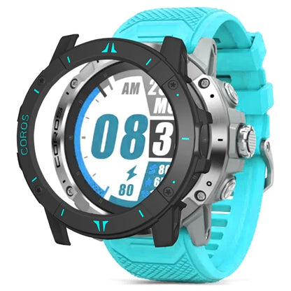 For Coros Vertix 2 Watch Case PC Protective Frame Cover Watch Screen Protector