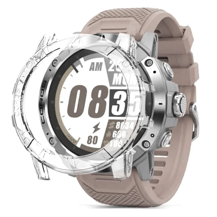For Coros Vertix 2 Anti-Scratch Watch Case PC Protective Frame Cover