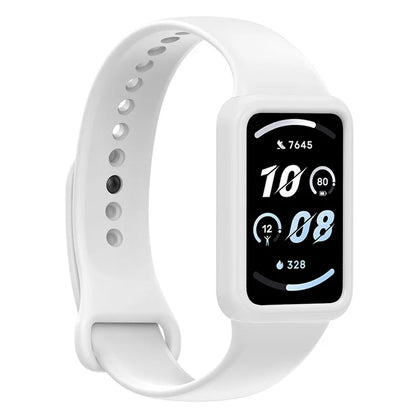 For Honor Band 9 Silicone Watch Case Protective Bumper Frame