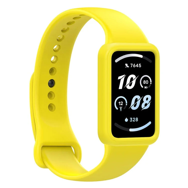 For Honor Band 9 Silicone Watch Case Protective Bumper Frame