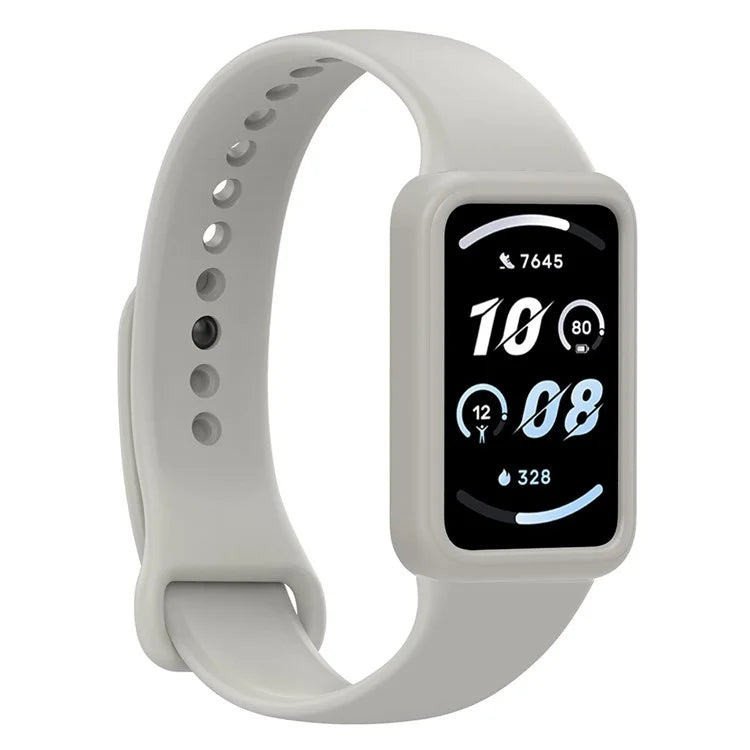 For Honor Band 9 Silicone Watch Case Protective Bumper Frame