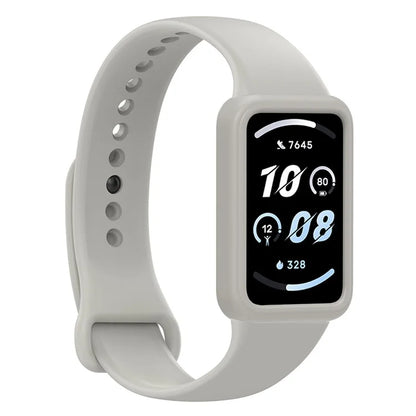 For Honor Band 9 Silicone Watch Case Protective Bumper Frame