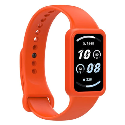 For Honor Band 9 Silicone Watch Case Protective Bumper Frame