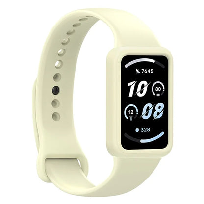 For Honor Band 9 Silicone Watch Case Protective Bumper Frame