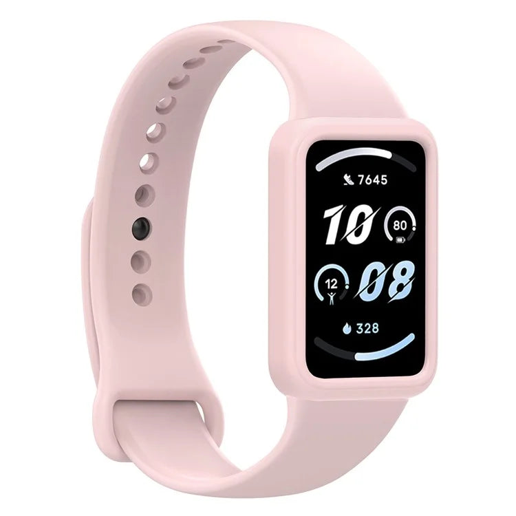 For Honor Band 9 Silicone Watch Case Protective Bumper Frame