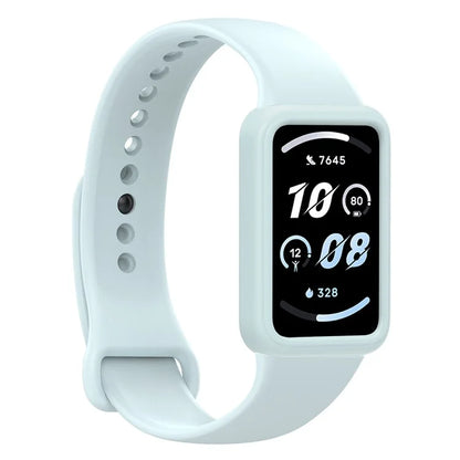 For Honor Band 9 Silicone Watch Case Protective Bumper Frame