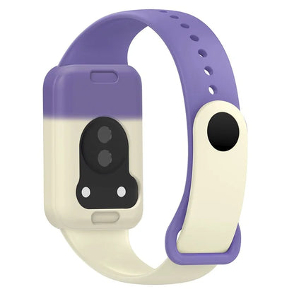 For Honor Band 9 Silicone Watch Case Protective Bumper Frame+Purple