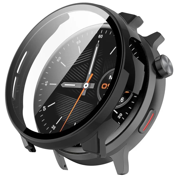 Hard PC Case for Mibro Watch Lite2 Watch Cover with Tempered Glass Screen Film
