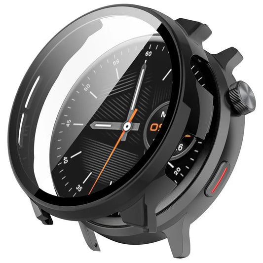 Hard PC Case for Mibro Watch Lite2 Watch Cover with Tempered Glass Screen Film