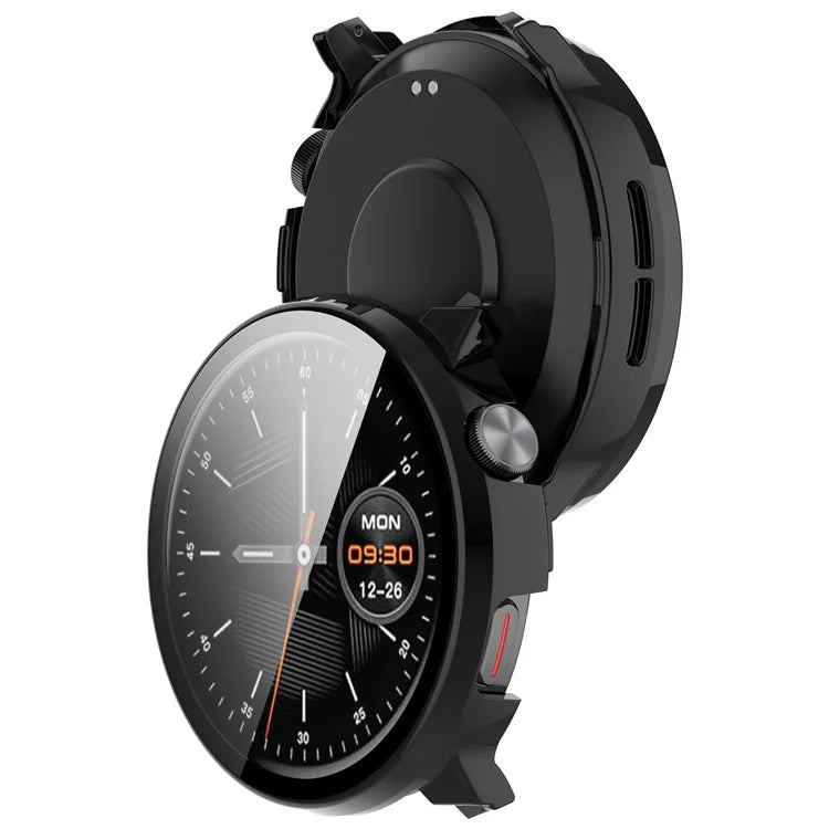 Hard PC Case for Mibro Watch Lite2 Watch Cover with Tempered Glass Screen Film