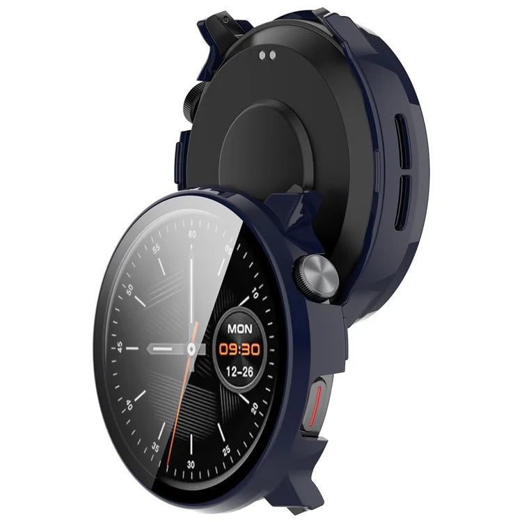 Hard PC Case for Mibro Watch Lite2 Watch Cover with Tempered Glass Screen Film