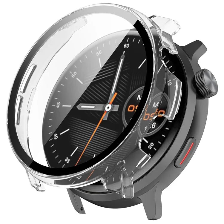 Hard PC Case for Mibro Watch Lite2 Watch Cover with Tempered Glass Screen Film