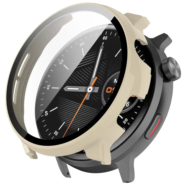 Hard PC Case for Mibro Watch Lite2 Watch Cover with Tempered Glass Screen Film