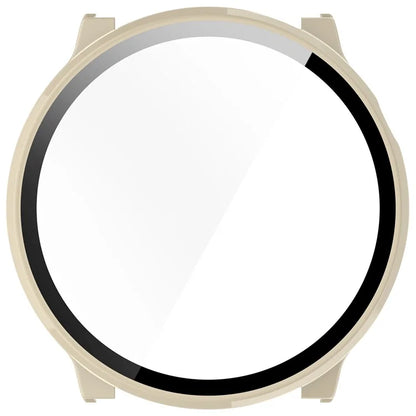 Hard PC Case for Mibro Watch Lite2 Watch Cover with Tempered Glass Screen Film