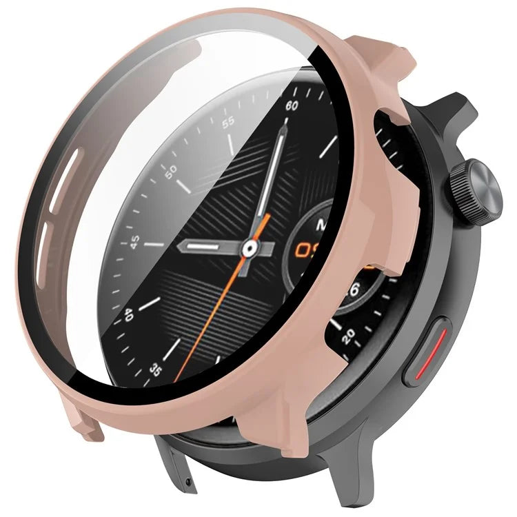 Hard PC Case for Mibro Watch Lite2 Watch Cover with Tempered Glass Screen Film