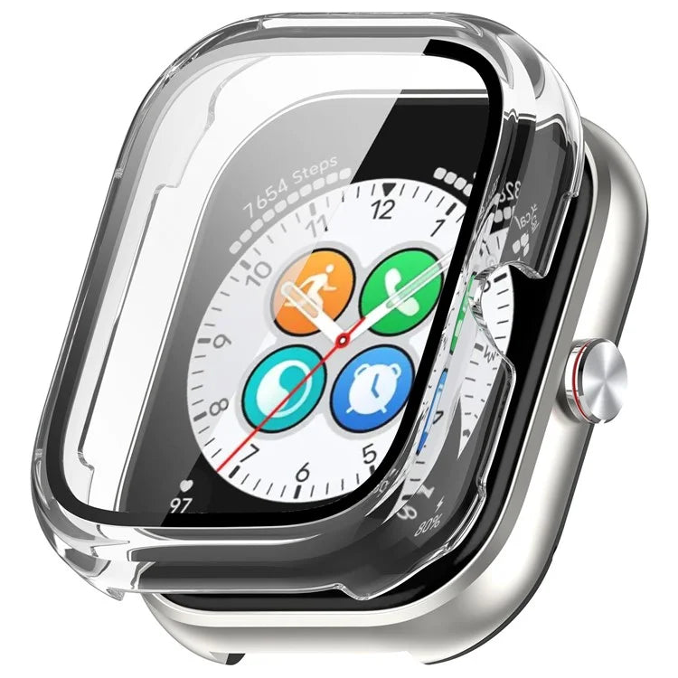 For Honor Choice Haylou Watch Protective Case PC Cover with Tempered Glass Screen Film