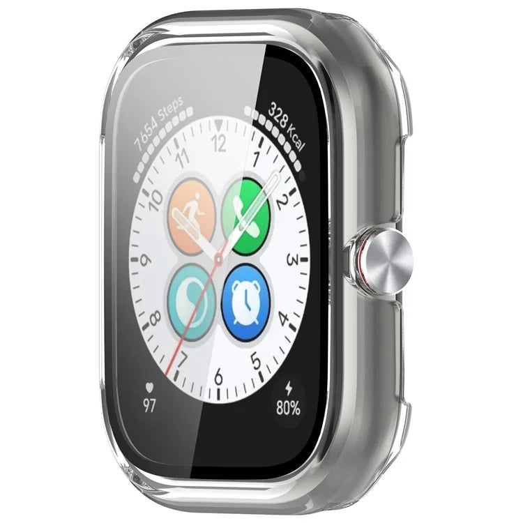 For Honor Choice Haylou Watch Protective Case PC Cover with Tempered Glass Screen Film