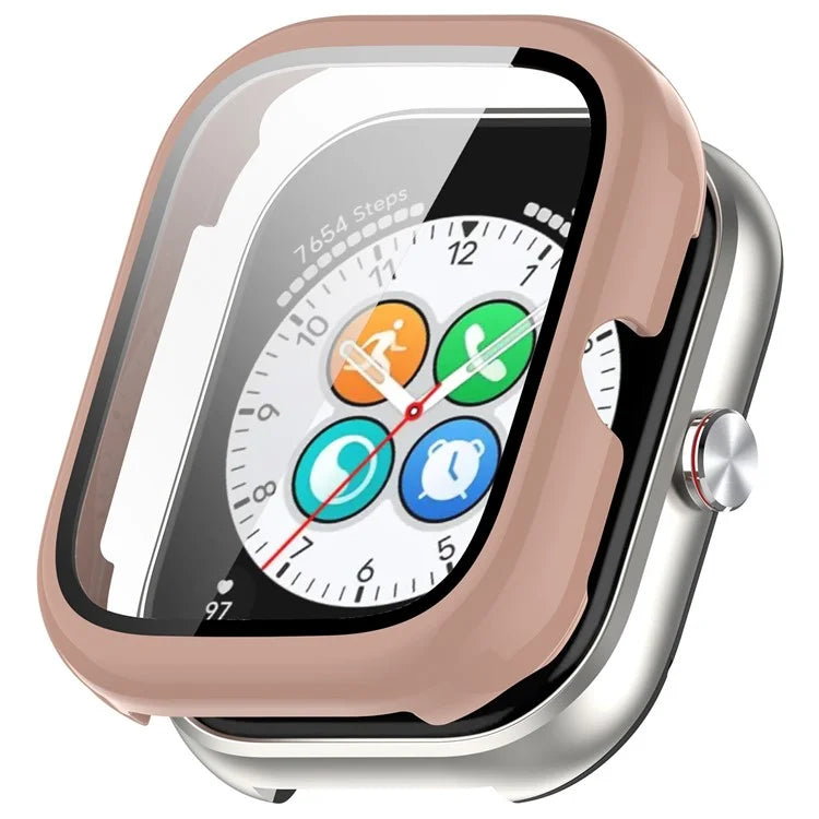 For Honor Choice Haylou Watch Protective Case PC Cover with Tempered Glass Screen Film