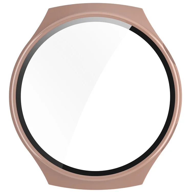 For Huawei Watch 4 Pro Case PC Cover with Curved Tempered Glass Screen Protector