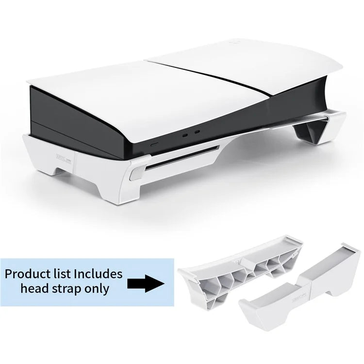 STARTRC GAMES For Sony PS5 Slim Horizontal Cooling Bracket ABS Plastic Game Console Base Stand