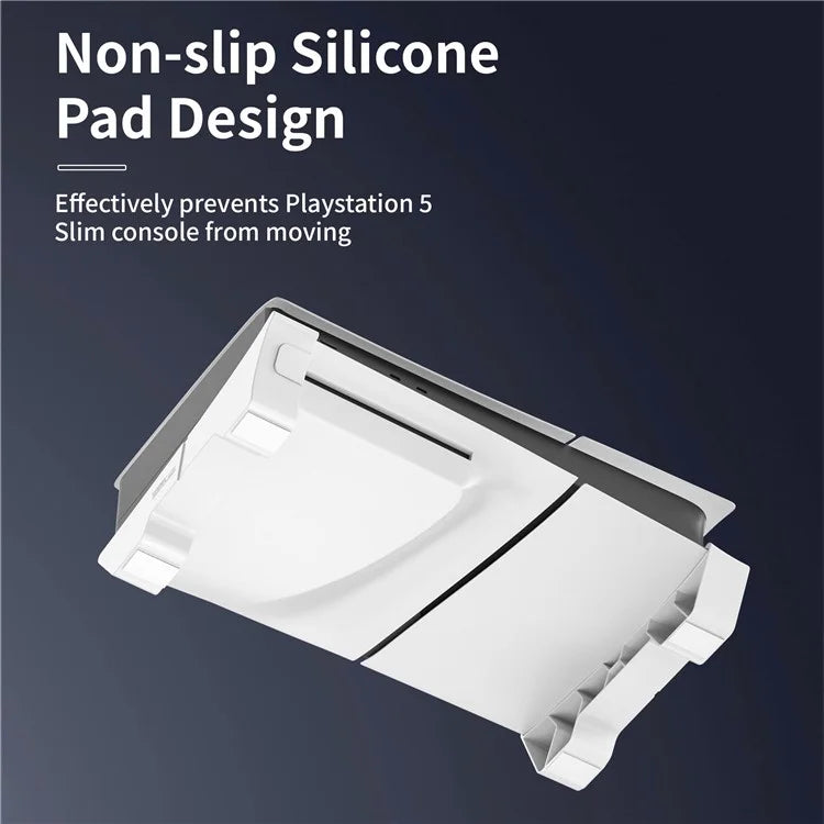 STARTRC GAMES For Sony PS5 Slim Horizontal Cooling Bracket ABS Plastic Game Console Base Stand