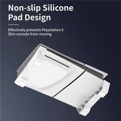 STARTRC GAMES For Sony PS5 Slim Horizontal Cooling Bracket ABS Plastic Game Console Base Stand