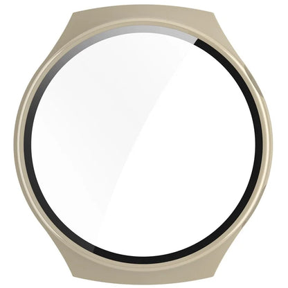 For Huawei Watch 4 Pro Hard PC Watch Case with Built-in Tempered Glass Screen Film