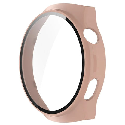 For Huawei Watch 4 Pro Hard PC Watch Case with Built-in Tempered Glass Screen Film