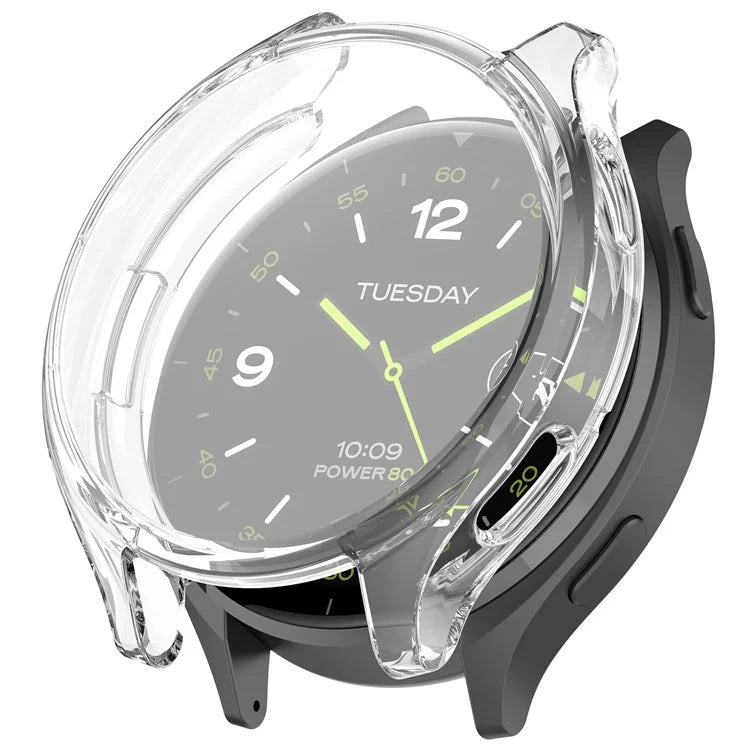 For Xiaomi Watch 2 TPU Watch Case Full Coverage Anti-scratch Clear Protective Cover