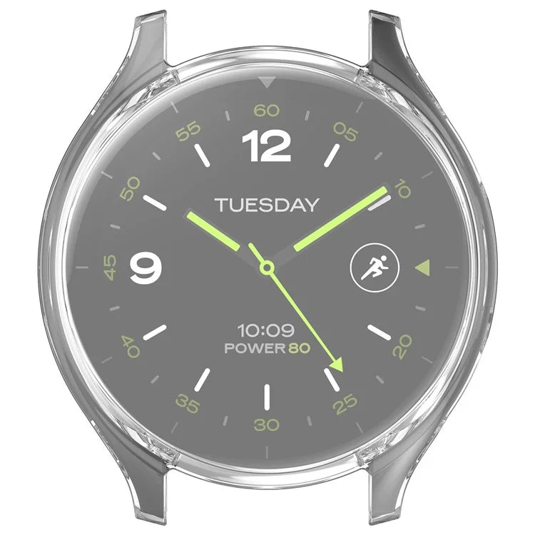 For Xiaomi Watch 2 TPU Watch Case Full Coverage Anti-scratch Clear Protective Cover