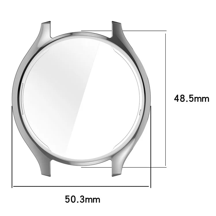For Xiaomi Watch 2 TPU Watch Case Full Coverage Anti-scratch Clear Protective Cover