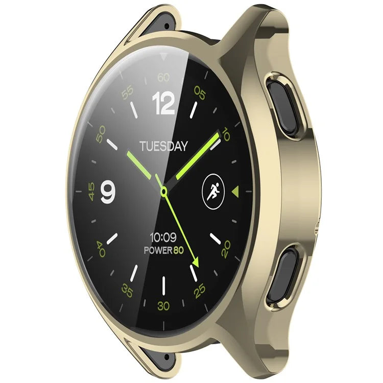 For Xiaomi Watch 2 Electroplated TPU Watch Case Full Coverage Protective Cover