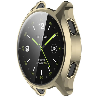 For Xiaomi Watch 2 Electroplated TPU Watch Case Full Coverage Protective Cover