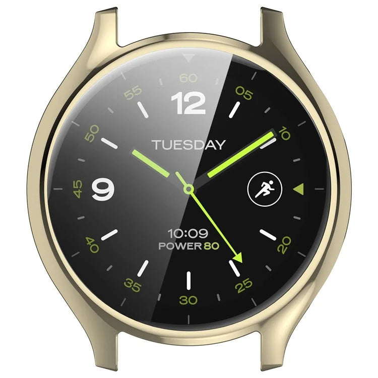 For Xiaomi Watch 2 Electroplated TPU Watch Case Full Coverage Protective Cover