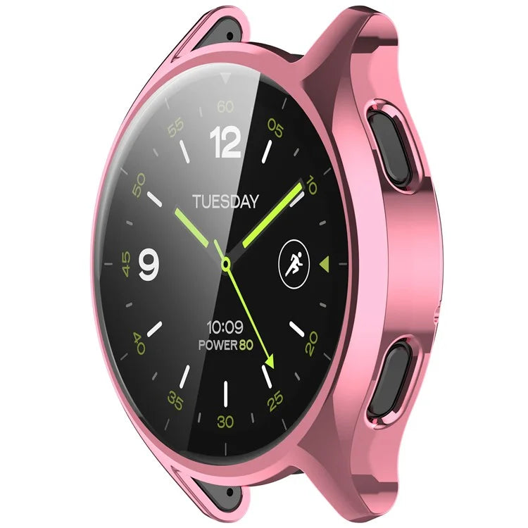 For Xiaomi Watch 2 Electroplated TPU Watch Case Full Coverage Protective Cover