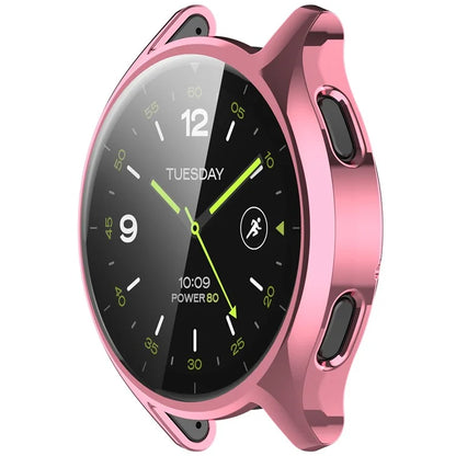 For Xiaomi Watch 2 Electroplated TPU Watch Case Full Coverage Protective Cover