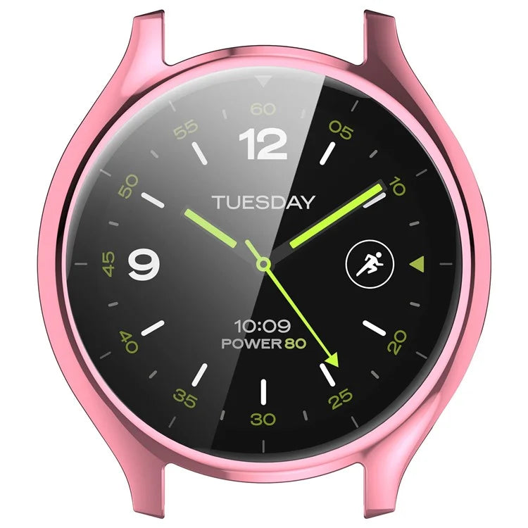 For Xiaomi Watch 2 Electroplated TPU Watch Case Full Coverage Protective Cover