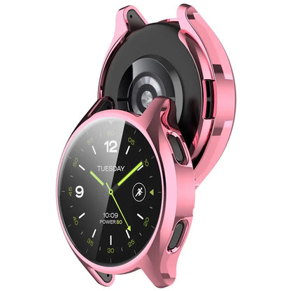 For Xiaomi Watch 2 Electroplated TPU Watch Case Full Coverage Protective Cover
