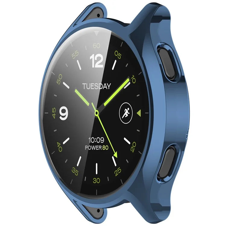 For Xiaomi Watch 2 Electroplated TPU Watch Case Full Coverage Protective Cover
