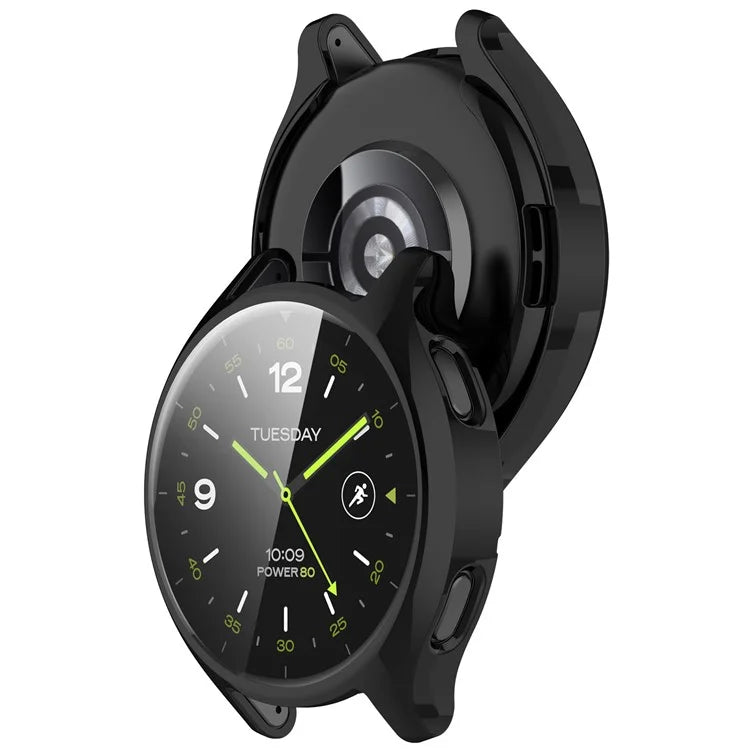 For Xiaomi Watch 2 Electroplated TPU Watch Case Full Coverage Protective Cover