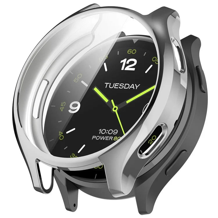 For Xiaomi Watch 2 Electroplated TPU Watch Case Full Coverage Protective Cover