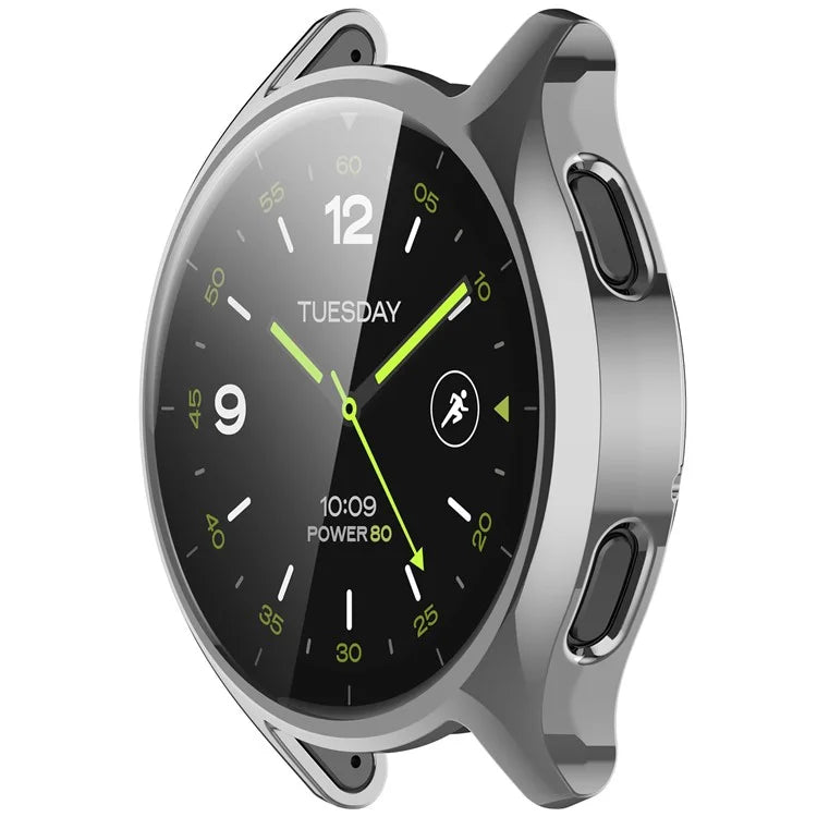 For Xiaomi Watch 2 Electroplated TPU Watch Case Full Coverage Protective Cover